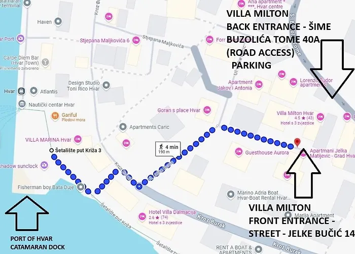 Apartament Milton Luxe Hvar